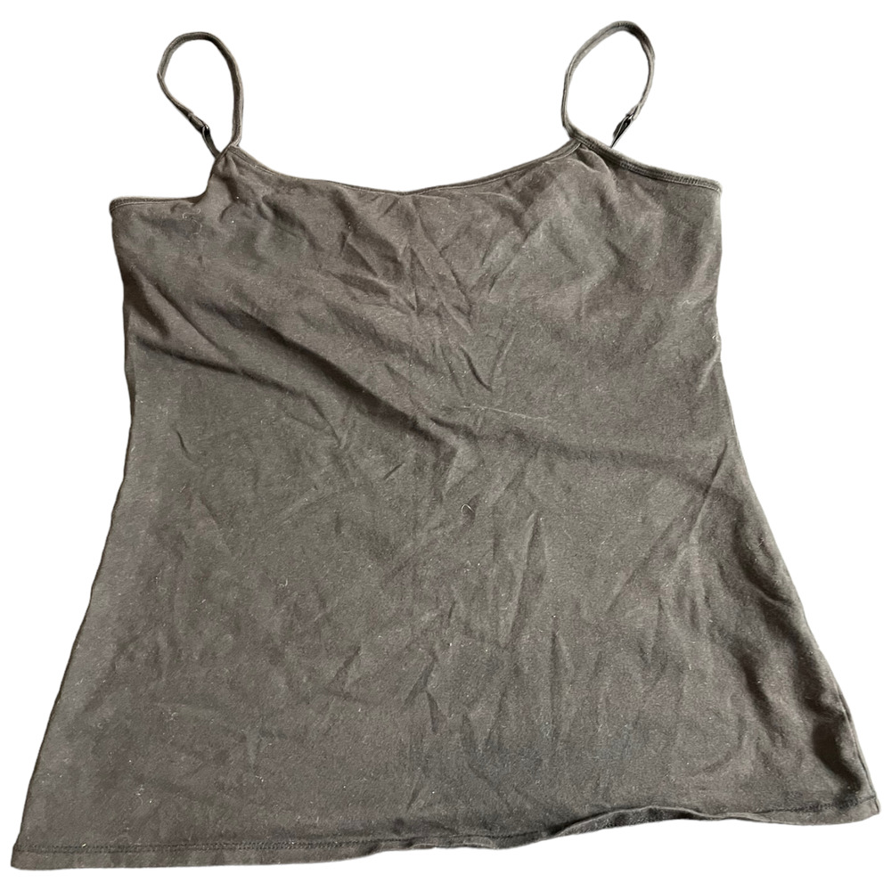 Maurice’s Womens Black Tank Top W/ built in bra Size Large
